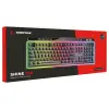 Rampage SHINE K14 Siyah USB RGB Backlight Membrane Gaming Oyuncu Klavye