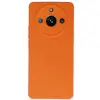 Realme 11 Pro Kılıf Nano içi Kadife Silikon - Turuncu