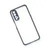 Realme 7 Kılıf Miami Şeffaf Silikon - Gri