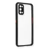 Realme 7 Pro Kılıf Miami Şeffaf Silikon - Siyah