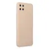 Realme C11 Kılıf Nano içi Kadife Silikon - Pudra