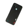 Realme C21 Kılıf Loop Deri Silikon - Siyah