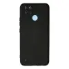 Realme C25Y Kılıf Nano içi Kadife Silikon - Siyah