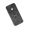 Realme C25Y Kılıf Pars Lens Yüzüklü Silikon - Siyah