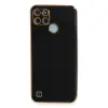 Realme C25Y Kılıf Volet Silikon - Siyah