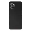 Realme C35 Kılıf First Silikon - Siyah