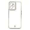 Realme C35 Kılıf Liva Lens Silikon - Beyaz