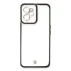 Realme C35 Kılıf Liva Lens Silikon - Siyah