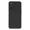 Realme C35 Kılıf Nano içi Kadife Silikon - Siyah