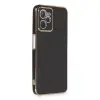 Realme C35 Kılıf Volet Silikon - Siyah