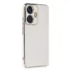 Realme C55 Kılıf Volet Silikon - Beyaz