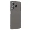Realme C61 Kılıf Auto Focus Karbon Kapak - Gri