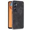 Realme C65 Kılıf Aras Deri Kapak - Siyah