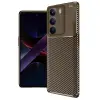 Realme C75 4G Auto Focus Karbon Kapak - Kahverengi