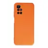 Redmi 10 2022 Kılıf Nano içi Kadife Silikon - Turuncu
