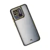 Redmi 10C Kılıf Liva Lens Silikon - Siyah