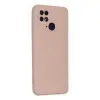 Redmi 10C Kılıf Nano içi Kadife Silikon - Pudra