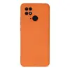 Redmi 10C Kılıf Nano içi Kadife Silikon - Turuncu