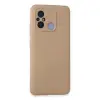 Redmi 12C Kılıf Nano içi Kadife Silikon - Pudra
