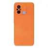 Redmi 12C Kılıf Nano içi Kadife Silikon - Turuncu