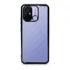 Redmi 12C Kılıf Razer Lensli Silikon - Siyah
