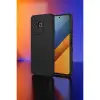 Redmi 13 4G Kılıf Nano içi Kadife Silikon - Siyah