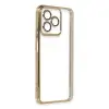 Redmi 13 4G Kılıf Razer Lensli Silikon - Gold