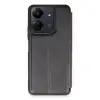 Redmi 13C Kılıf Flip Cover - Siyah