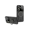 Redmi 13C Kılıf Joy Lens Standlı Kapak - Siyah