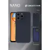 Redmi 13C Kılıf Nano içi Kadife Silikon - Pudra