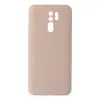 Redmi 9 Kılıf Nano içi Kadife Silikon - Pudra