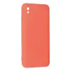 Redmi 9A Kılıf Nano içi Kadife Silikon - Turuncu