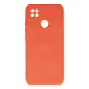 Redmi 9C Kılıf Nano içi Kadife Silikon - Turuncu