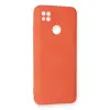Redmi 9C Kılıf Nano içi Kadife Silikon - Turuncu