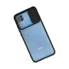 Redmi 9C Kılıf Palm Buzlu Kamera Sürgülü Silikon - Siyah