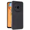 Redmi A3 4G Kılıf Aras Deri Kapak - Siyah
