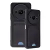 Redmi A3 4G Kılıf Kelvin Kartvizitli Silikon - Siyah