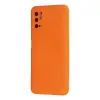 Redmi Note 10 5G Kılıf Nano içi Kadife Silikon - Turuncu