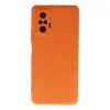 Redmi Note 10 Pro Kılıf Nano içi Kadife Silikon - Turuncu
