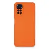 Redmi Note 11 Kılıf Nano içi Kadife Silikon - Turuncu