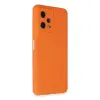 Redmi Note 12 5G Kılıf Nano içi Kadife Silikon - Turuncu