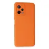 Redmi Note 12 5G Kılıf Nano içi Kadife Silikon - Turuncu
