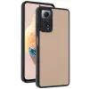 Redmi Note 12 Pro 4G Kılıf Aras Deri Kapak - Pudra