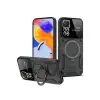 Redmi Note 12 Pro 4G Kılıf Joy Lens Standlı Kapak - Siyah