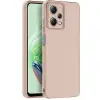 Redmi Note 12 Pro 5G Kılıf Nano içi Kadife Silikon - Pudra