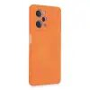 Redmi Note 12 Pro 5G Kılıf Nano içi Kadife Silikon - Turuncu