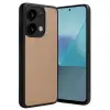 Redmi Note 13 Pro 4G Kılıf Aras Deri Kapak - Pudra
