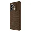 Redmi Note 13 Pro 4G Kılıf Auto Focus Karbon Kapak - Kahverengi