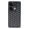 Redmi Note 13 Pro 4G Kılıf Petek Silikon Kapak - Siyah