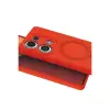 Redmi Note 13 Pro 4G Regal Magsafe Standlı Kapak - Turuncu